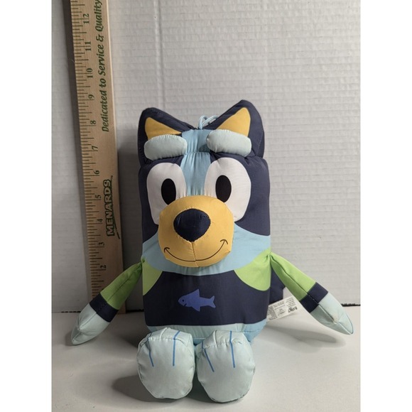 Bluey TM Other - Bath Time Bluey 13" Bath Buddy Plush Quick Dry Mesh Material Toddler Toy